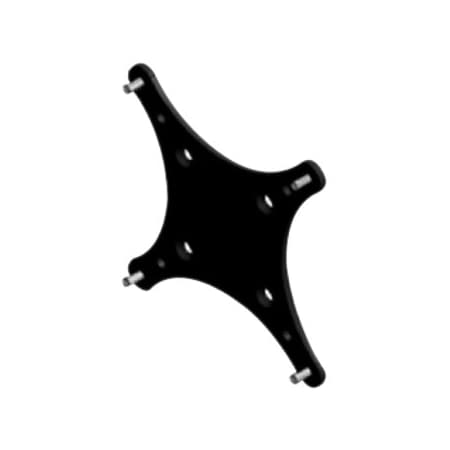 Innovative Office Products Innovative Mounting Adapter for Flat Panel Display - 75 x 75, 100 x 100 - VESA Mount Compatible 7VESASTAR175-603